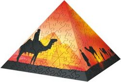 Ravensburger 240 pc PuzzlePyramid - Sunset in the Desert