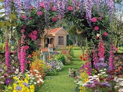 Ravensburger 300 Piece Large Format Puzzle - Cottage Garden