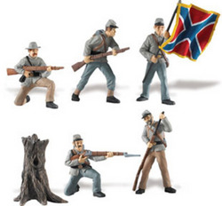 Safari LTD, Historical Collection, Confederate Army Set 1