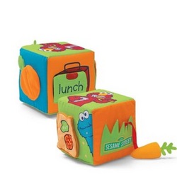 Gund, Sesame Street, Educational Play, Healthy Habits Activity Cube 5