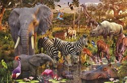 Ravensburger 3000 Piece Puzzle - African Animals