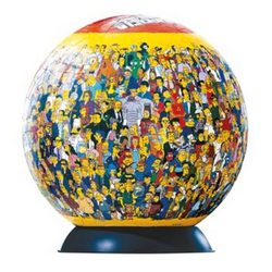 Ravensburger 240 pc PuzzleBall - The Simpsons (All Characters)