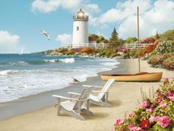 Ravensburger 300 Piece Large Format Puzzle - Sunlit Shores