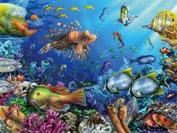 Ravensburger 300 Piece Large Format Puzzle - Sea Horsing Around