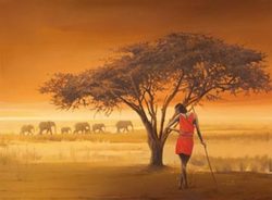 Ravensburger 500 Piece Puzzle - African Masai