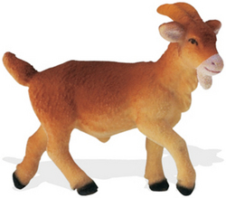 Safari LTD, Safari Farm Fuzzy Farm Brown Billy Goat