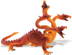 Safari LTD, Dragons, Four-Headed Orange Dragon