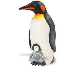 Safari LTD, Incredible Creatures, Emperor Penguin with Baby