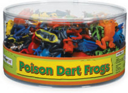 Safari LTD, Incredible Creatures, Poison Dart Frogs in Bulk Bin