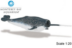 Safari LTD, Monerey Bay Aquarium Collectibles, Narwhal