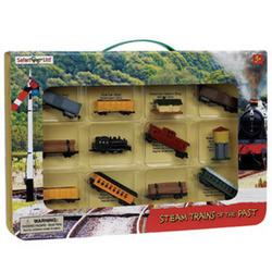 Safari LTD, Bags, Bins & Sets, Collector's Case, Steam Trains Of The Past Collector's Case