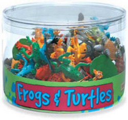 Safari LTD, Bags, Bins & Sets, Bulk Bins, Frogs and Turtles Bulk Bin