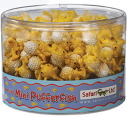 Safari LTD, Bags, Bins & Sets, Good Luck Minis Pufferfish