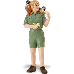 Safari LTD, Safari People, Jane the Zookeeper with Spider Monkeys