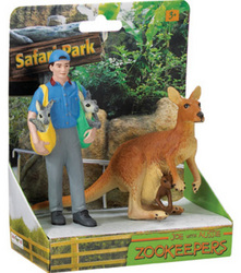 Safari LTD, Safari People, Joe the Zookeeper with Aussie