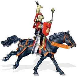 Safari LTD, Knights & Horses, Galloping Black Horse