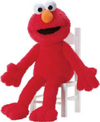 Gund, Sesame Street, Character Plush, Elmo 25