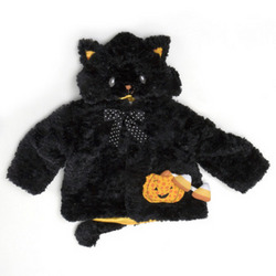 Gund, Gund Holiday, Halloween, Black Cat Infant Coat