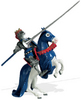 Safari LTD, Knights & Horses, White Horse with Blue Robe