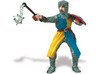 Safari LTD, Knights & Horses, Knight with Ball & Chain and Yellow & Blue Robe