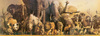 Safari LTD, Educational Posters, Wild Animal Panorama